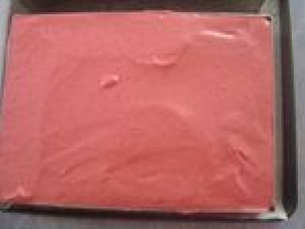 Gâteau mousse de Framboise - Préparation etape 7