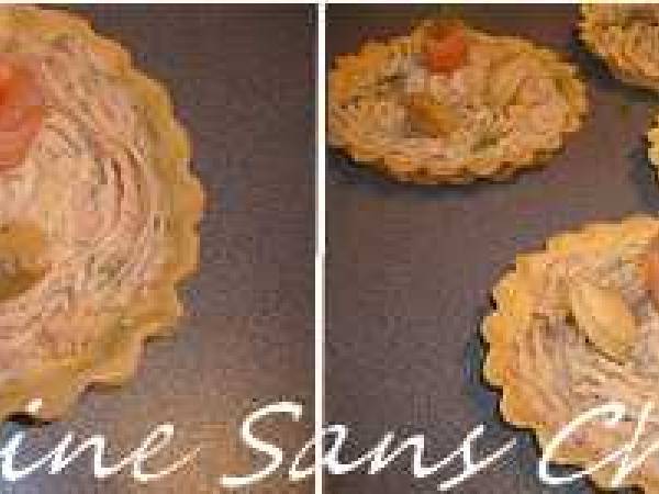 Tartelettes à la mousse de saumon fumé - Préparation etape 10