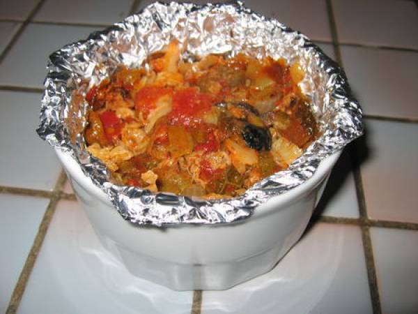 Ramequins de légumes au reblochon - Préparation etape 7