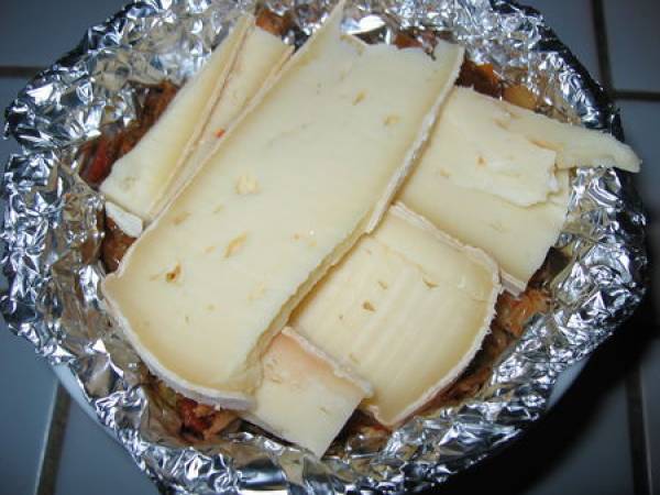 Ramequins de légumes au reblochon - Préparation etape 8