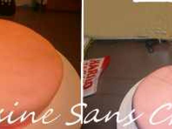 Gravity cake et sa ganache aux fraises tagada - Préparation etape 12