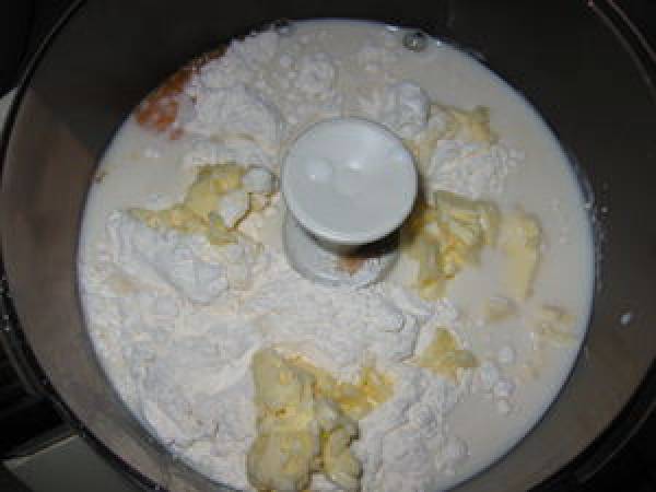 Tarte impossible au sucre - Préparation etape 1