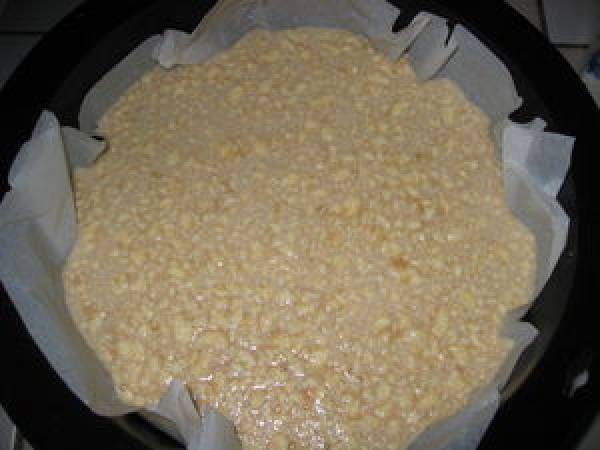 Tarte impossible au sucre - Préparation etape 2
