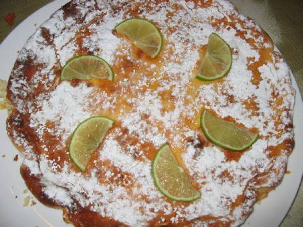 Tarte au citron vert et au chocolat blanc - Préparation etape 7