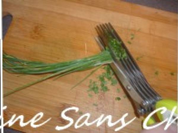 Aumônières de saumon fumé, garnies d'un tartare de saumon - Préparation etape 2