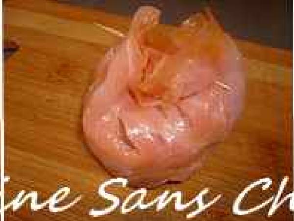 Aumônières de saumon fumé, garnies d'un tartare de saumon - Préparation etape 8