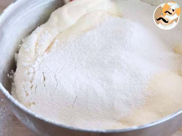 Bûche de Noël fourrée à la chantilly - Préparation etape 4