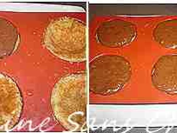 Boules individuelles de Noël, biscuit, mousse chocolat coeur de framboise - Préparation etape 12