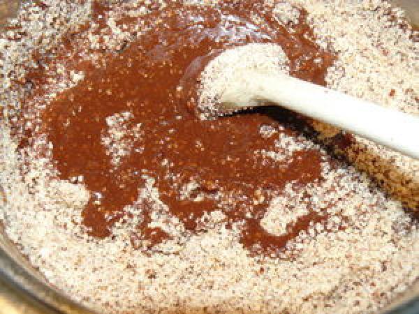 Pâte à tartiner aux noisettes (maison) - Préparation etape 1