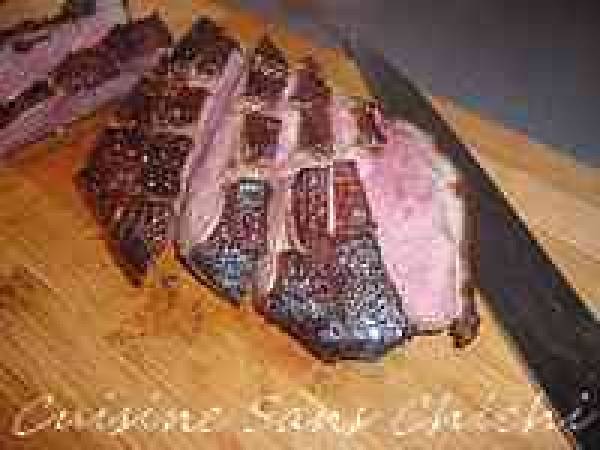 Magret de canard à la sauce au porto et aux cèpes - Préparation etape 5