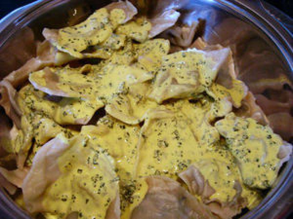 Raviolis maisons faciles au Thermomix - Préparation etape 7