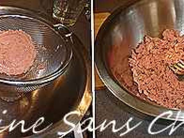 Cornets de feuilles de bricks fourrés au thon et chantilly - Préparation etape 7