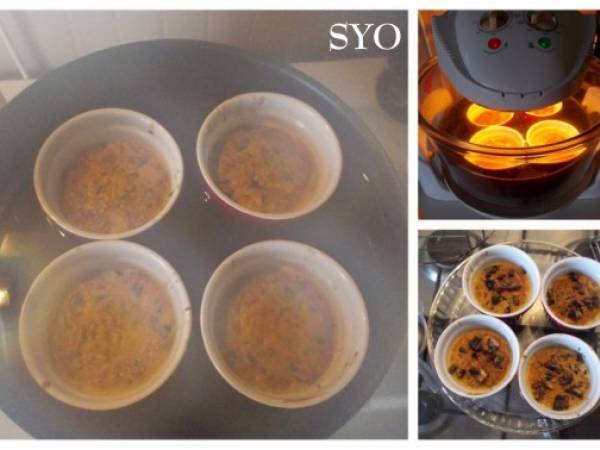 Authentiques Petits Flans aux Champignons pour Boudin Blanc Forestier - Préparation etape 5