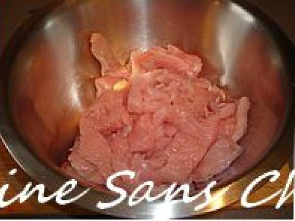 Sauté de dinde aux olives - Préparation etape 2