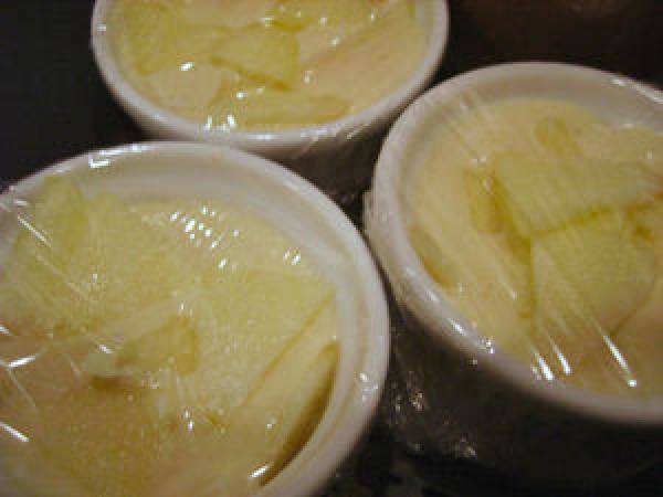 Clafoutis Pomme Cannelle à la vapeur - Préparation etape 3