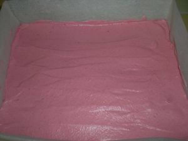 BAVAROIS FRAMBOISE/CITRON - Préparation etape 6