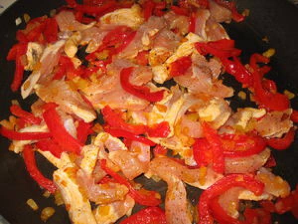 Curry de dinde aux poivrons et au lait de coco, bien sûr que je suis Kap !!! - Préparation etape 4