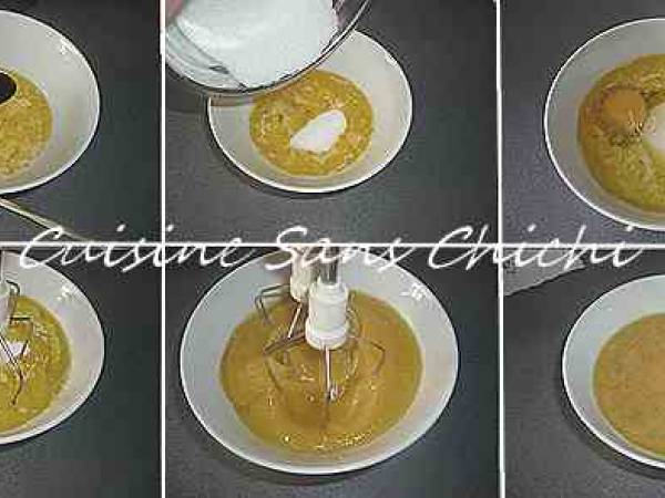 Gâteau Normand aux pommes - Préparation etape 2