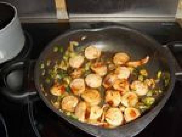 Brick de boudin blanc aux pommes - Préparation etape 2