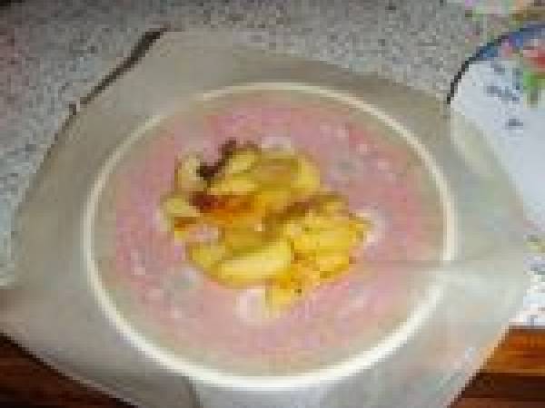 Brick de boudin blanc aux pommes - Préparation etape 3