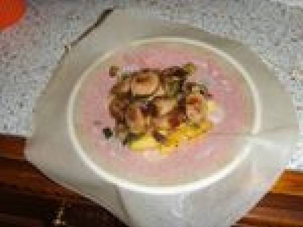 Brick de boudin blanc aux pommes - Préparation etape 4