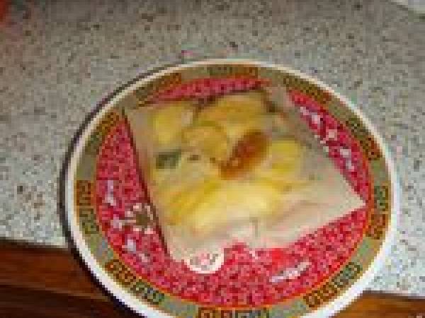 Brick de boudin blanc aux pommes - Préparation etape 5