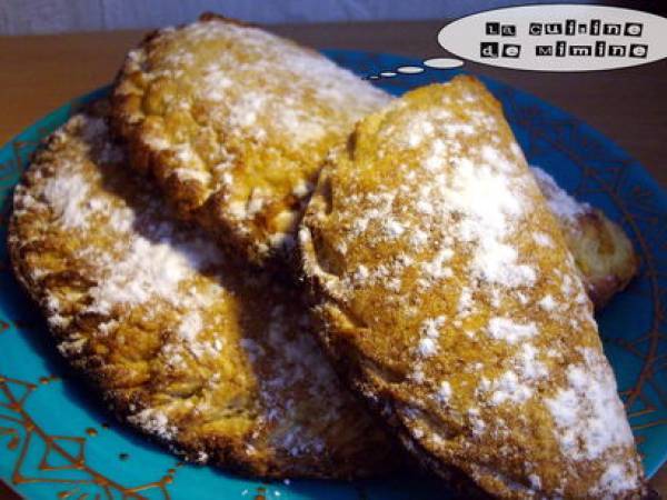 Chaussons sablés gourmands au NUTELLA ! (ou à la pomme) - Préparation etape 6