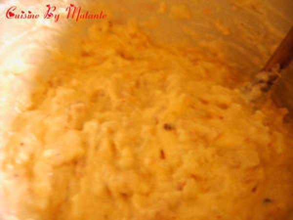 Savoureux cake thon-oignons-mozzarella - Préparation etape 5