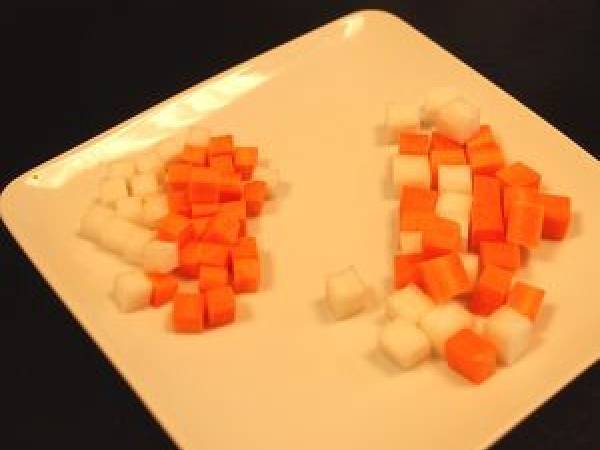 Salade de christophine - Préparation etape 5