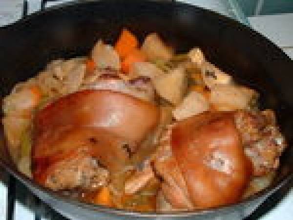 Jarret de porc caramélisé - Préparation etape 4