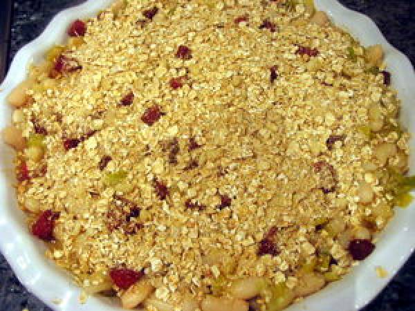 Gratin de poireaux aux haricots blancs et au chorizo - Préparation etape 7