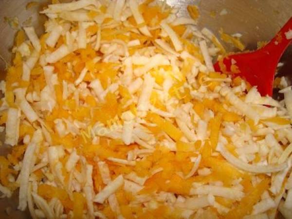 Tarte au potimarron et céleri rave - Préparation etape 1