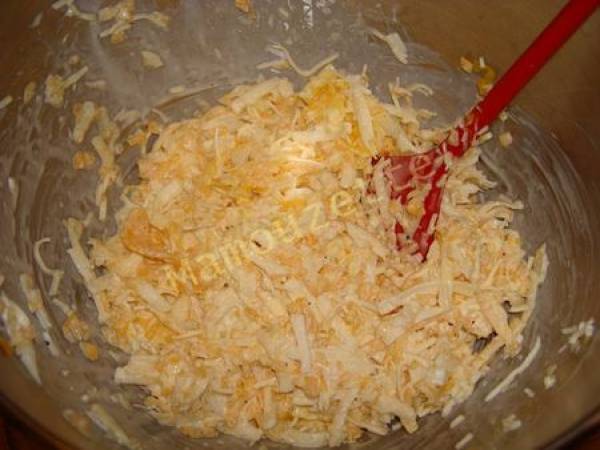 Tarte au potimarron et céleri rave - Préparation etape 2