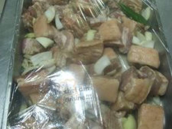 Assiette de Cochonnaille... maison !!! - Préparation etape 3