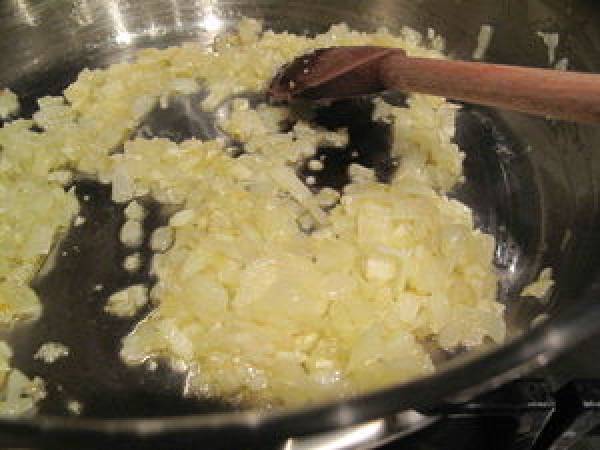 Risotto à la courge et aux épinards, piment nora - Préparation etape 5