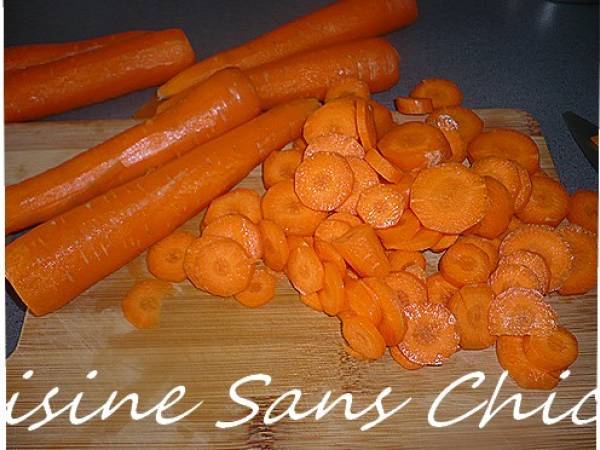 Blancs de poulet à l'orientale aux légumes - Préparation etape 1