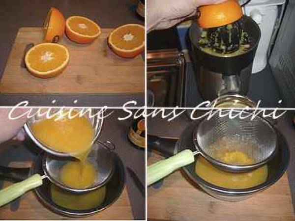 Nems chocolat, clémentines et sa sauce orange, Grand-Marnier. - Préparation etape 1