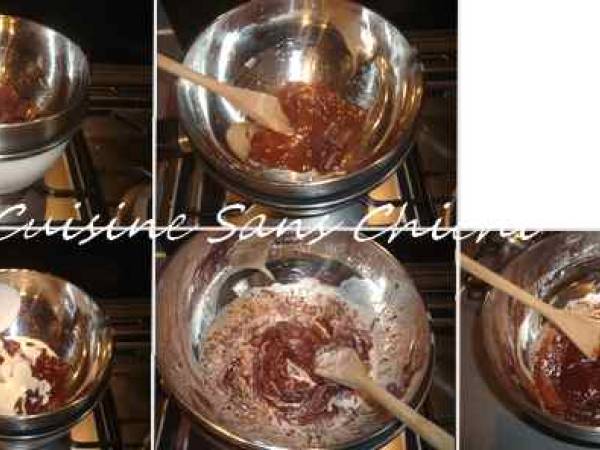 Nems chocolat, clémentines et sa sauce orange, Grand-Marnier. - Préparation etape 4