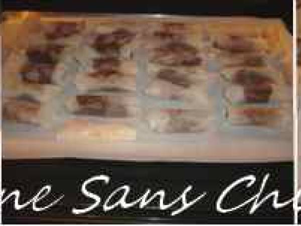 Nems chocolat, clémentines et sa sauce orange, Grand-Marnier. - Préparation etape 8