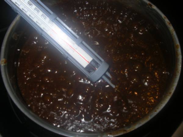 Caramels mous au chocolat - Préparation etape 3