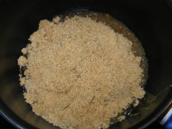 Caramel au miel et au beurre salé - Préparation etape 1