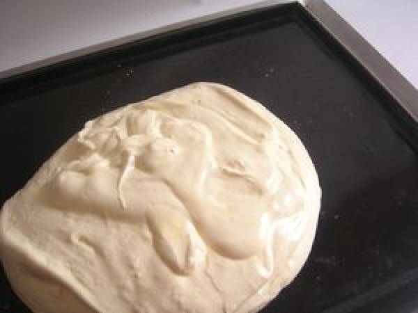 Buche aux fruits exotiques : mangue, longans, litchies - Préparation etape 2