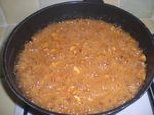 Nougat glacé aux fruits confits et au rhum - Préparation etape 5