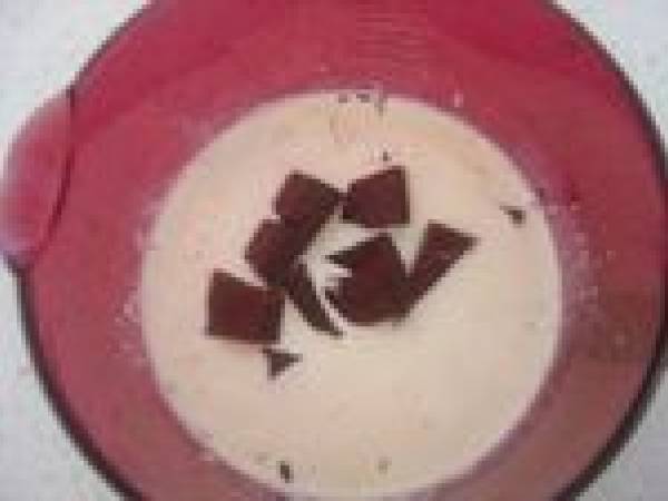 Bûche de Noël Chocolat - Préparation etape 1