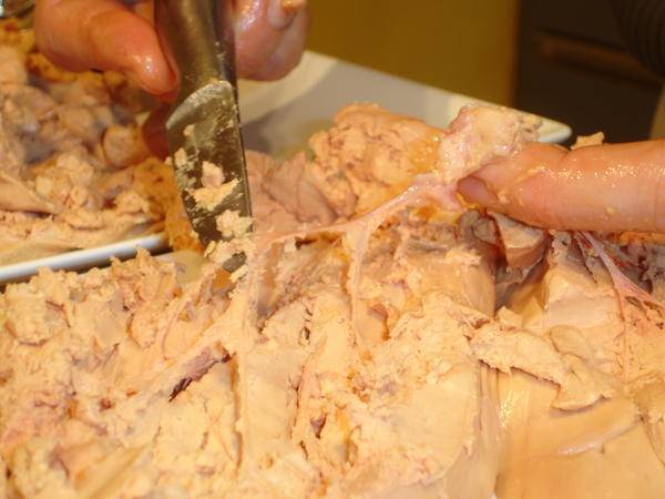 FOIE GRAS MI-CUIT MAISON - Préparation etape 2