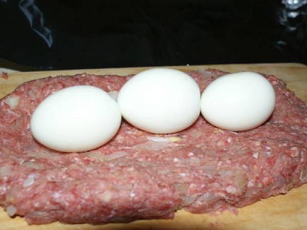 Klops ou pain de viande polonais - Préparation etape 4