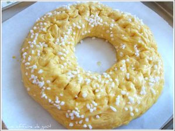 Brioche des rois de Christophe Felder - Préparation etape 6