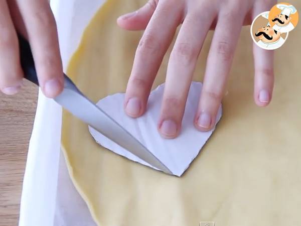 Pie Pops en coeur pour la saint valentin - Préparation etape 1