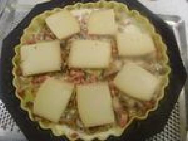 Tarte savoyarde - Préparation etape 6