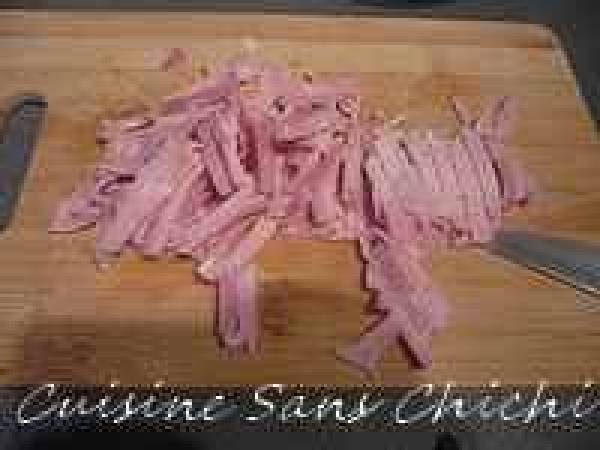 Tarte aux endives et jambon - Préparation etape 2